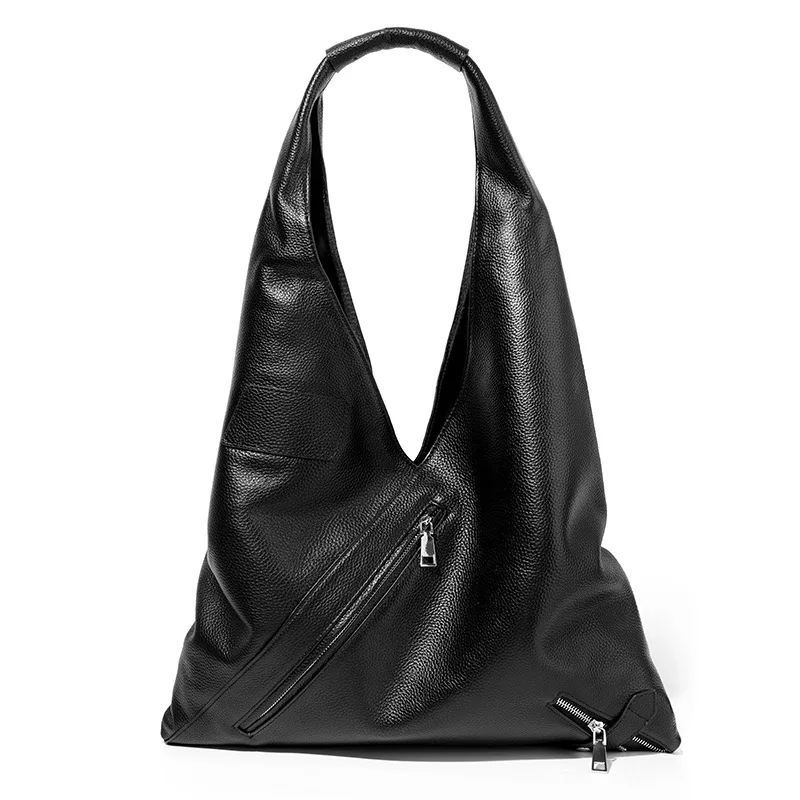 High-quality Genuine Leather Women Bag 2026 New Top-grain Cowhide Women Shoulder Bag Fashion Trends Large-capacity Tote Bag