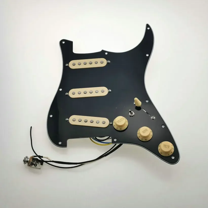 Top Selling 7-Way type fully loaded pickguard AlNiCo 5 Pickups Single coil For Electric Guitar