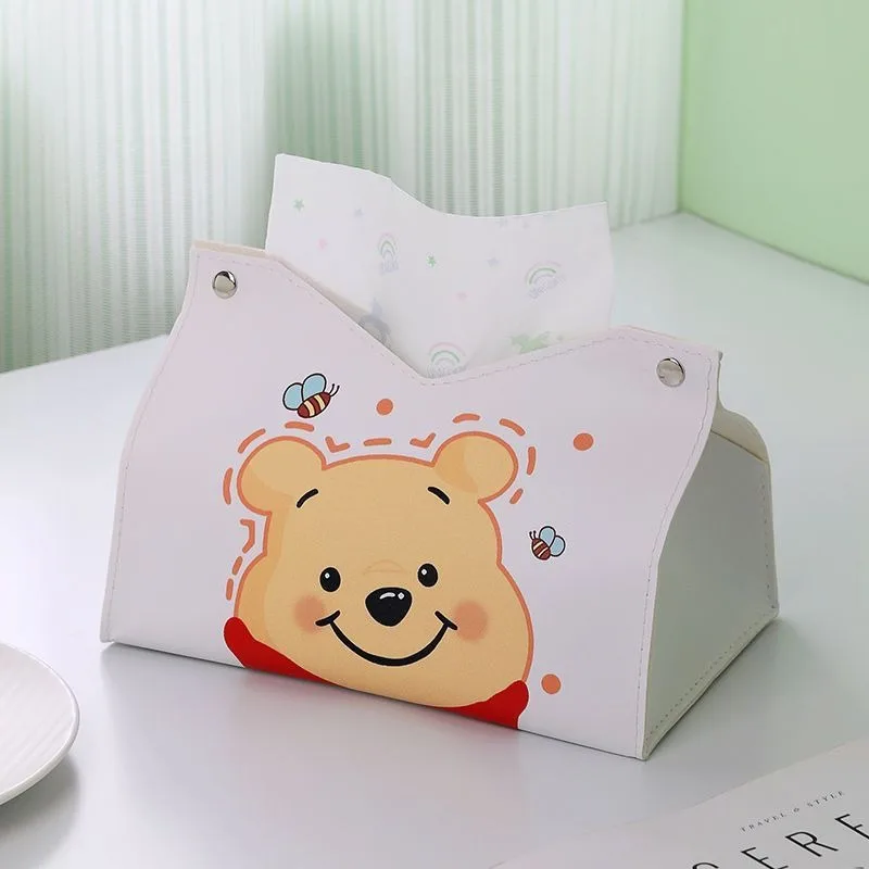 Disney Winnie the Pooh cute creative cartoon animation pattern new men and women home living room desktop storage tissue box