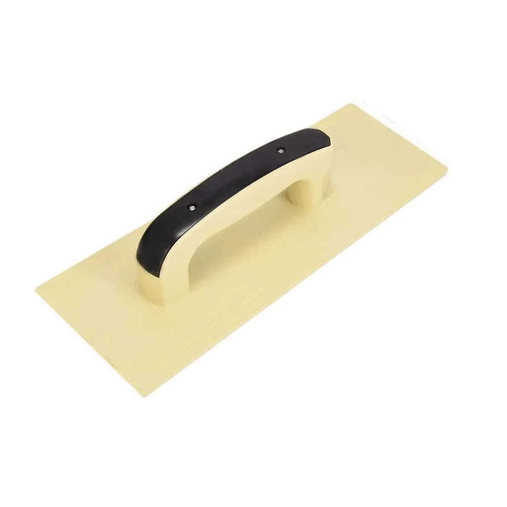 Heavy-Duty Plastic Finishing Trowel For Concrete And Drywall Flat Sanding Board For Smooth Plastering Construction