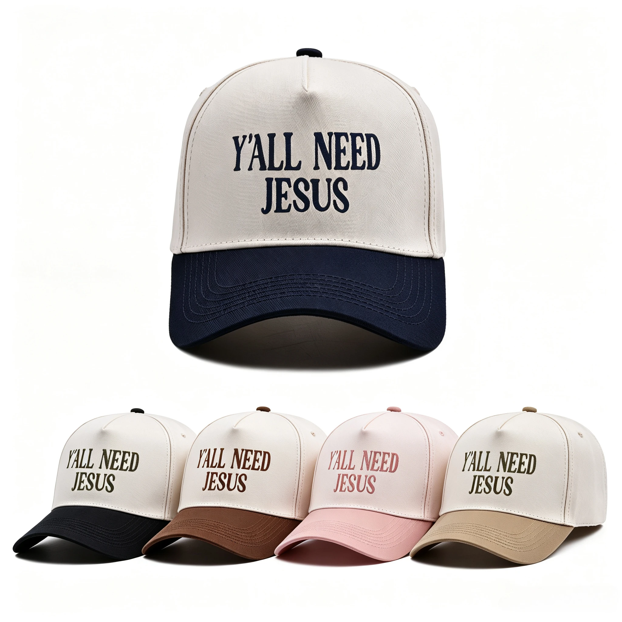 Letter Printed Truck Driver Hat with Color Blocked American Retro Baseball Cap Suitable for Outdoor Shading in Spring and Summer