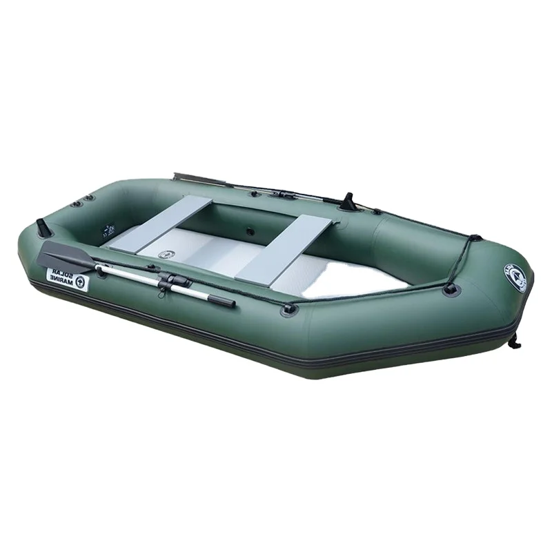 Solarmarine 5 Person 3.3 M PVC Inflatable Boat Rowing Kayaks With Air Deck