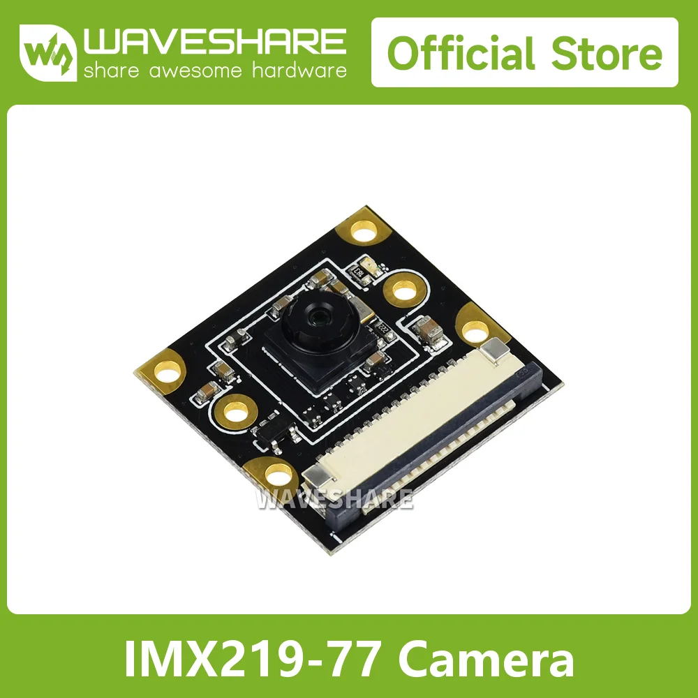IMX219-77 Camera, 8 Megapixels IMX219 Sensor 79.3 Degree Angle of View,Support Raspberry Pi,CM3/3+/4,Jetson Nano,Jetson Xavier