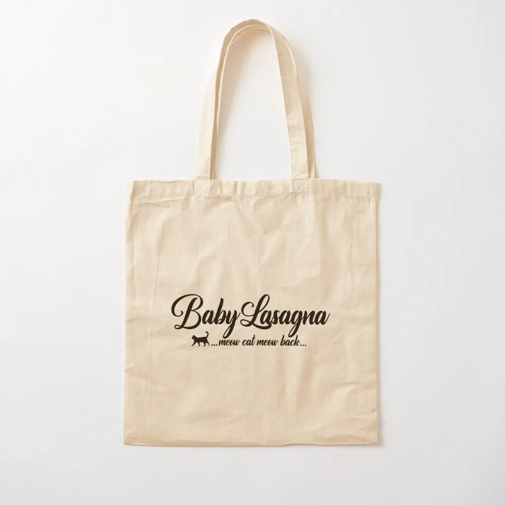Baby Lasagna Tote Bag shopping bag Cloth bag Canvas for women shopper bags for women
