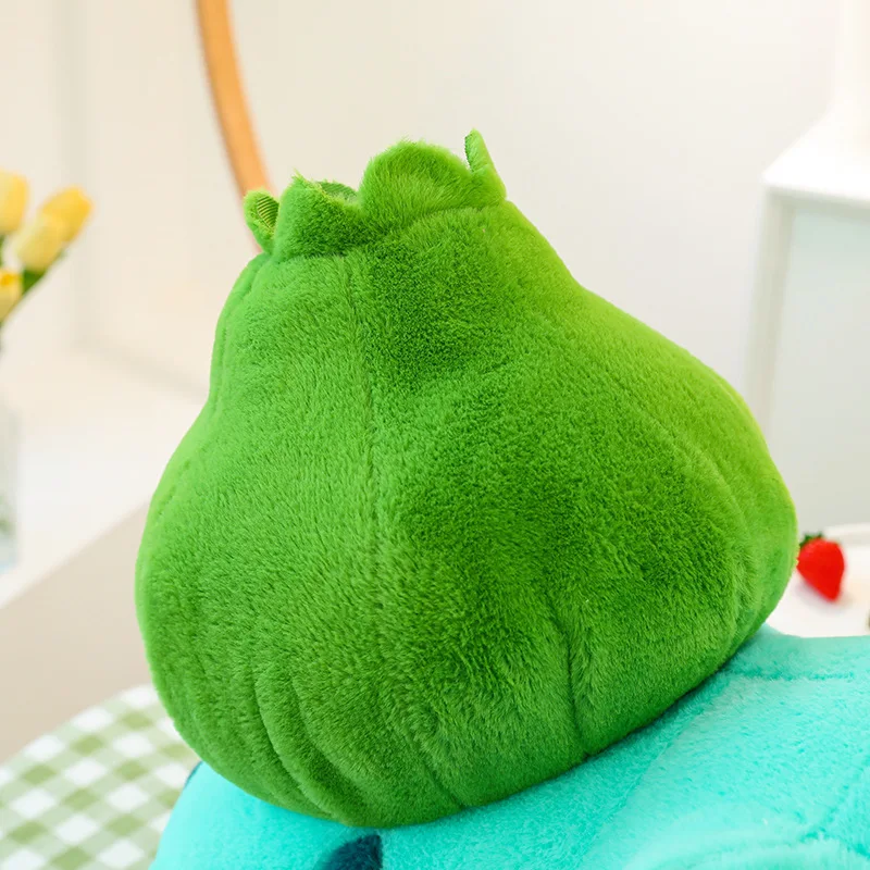 Kawaii الوردي Bulbasaur ألعاب من نسيج مخملي البوكيمون محشوة دمية لطيف الضفدع الكرتون وسادة الاطفال عيد الميلاد هدية عيد الميلاد للطفل حجم كبير بوكيمون