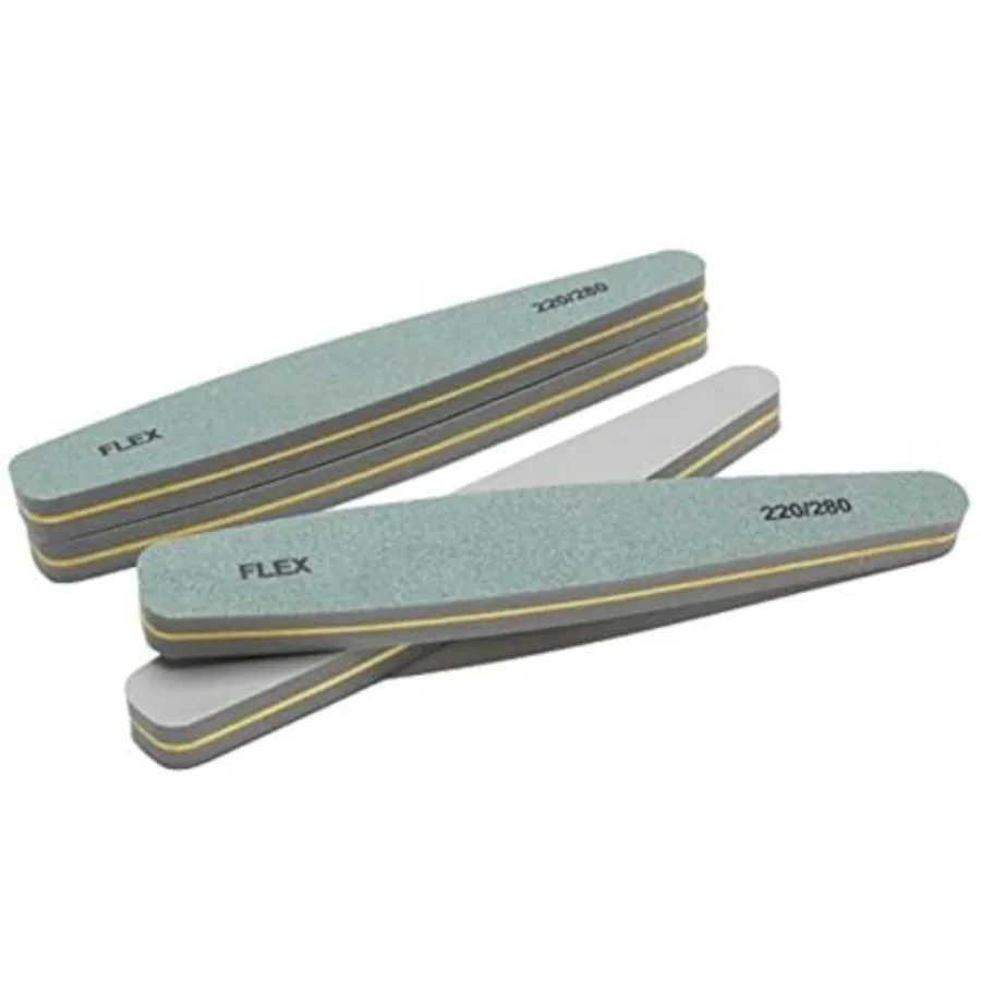 

Nail Files Bufers 5pcs Nail File Buffer 220/280 Grit Diamond Nail Buffer Block Sponge Lime a ongle Sanding UV Gel Polishing Too