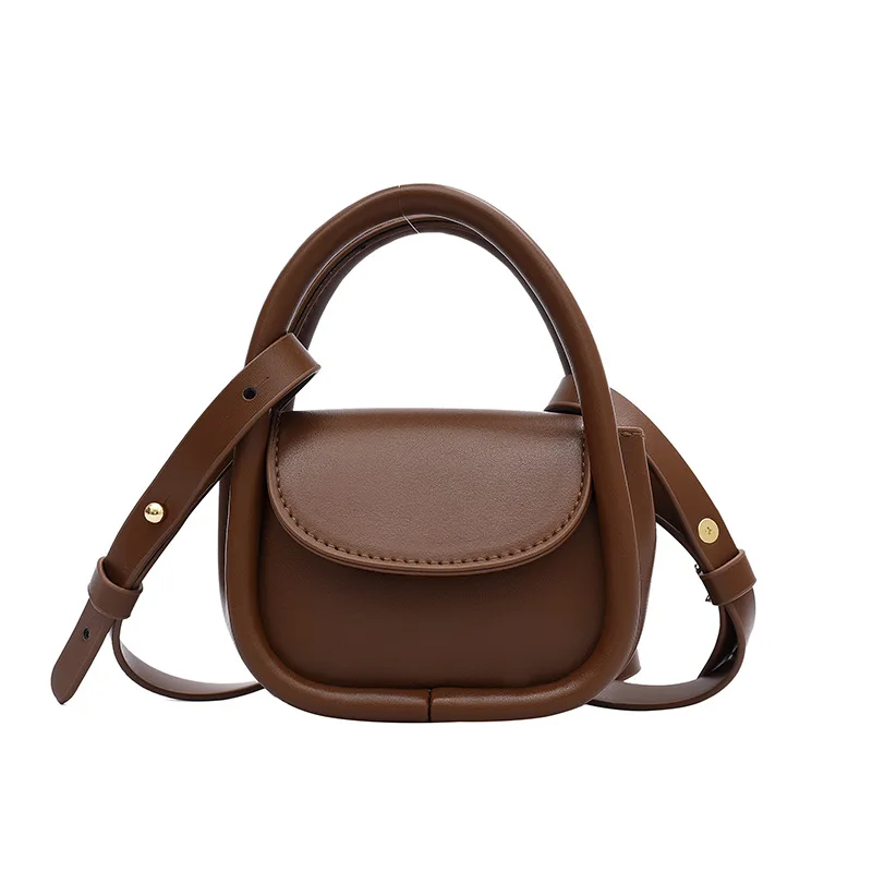Hot Niche Design Mini Curved Frame Crossbody Bag Women Small Lipstick Earphone Purse Adjustable Strap Cute Handheld Shoulder Bag - view 6