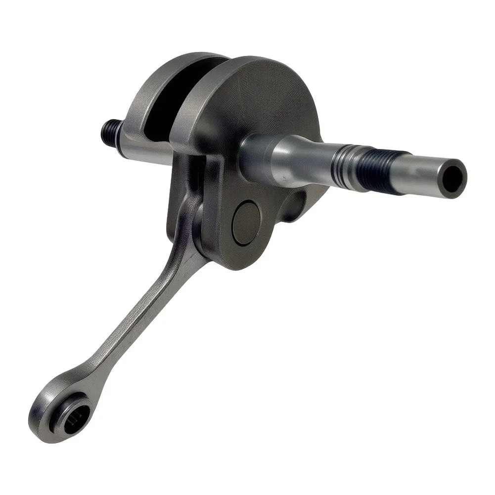 Crankshaft Compatible with FS38 FS40 FS45 FS46 FS55 - 12x10x6cm Silver Metal Construction Precise OEM Dimensions