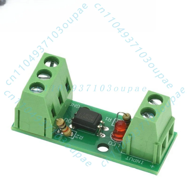 PC817 EL817 Optocoupler Isolation Module 1-Channel Photoelectric Coupler Board With Screw Terminal For MCU PLC Signal Isolation