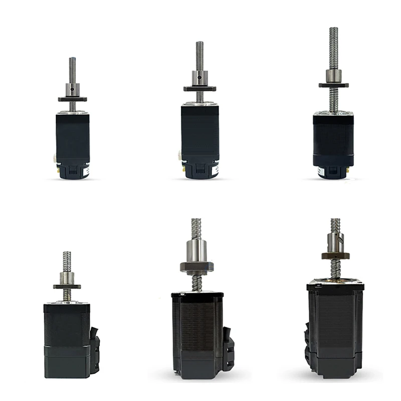 

20/28/35/42/57/86 винтовой привод с фиксированным валом, встроенный шарико-винтовой двигатель с замкнутым контуром и энкодером