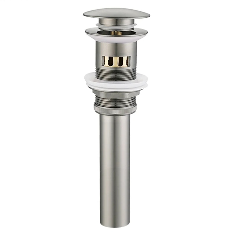 

AT44-Раковина для ванной комнаты, дренажная труба, переливное отверстие, дренажные пробки для ванной комнаты, съемная корзина, контейнер, кнопка для умывальника