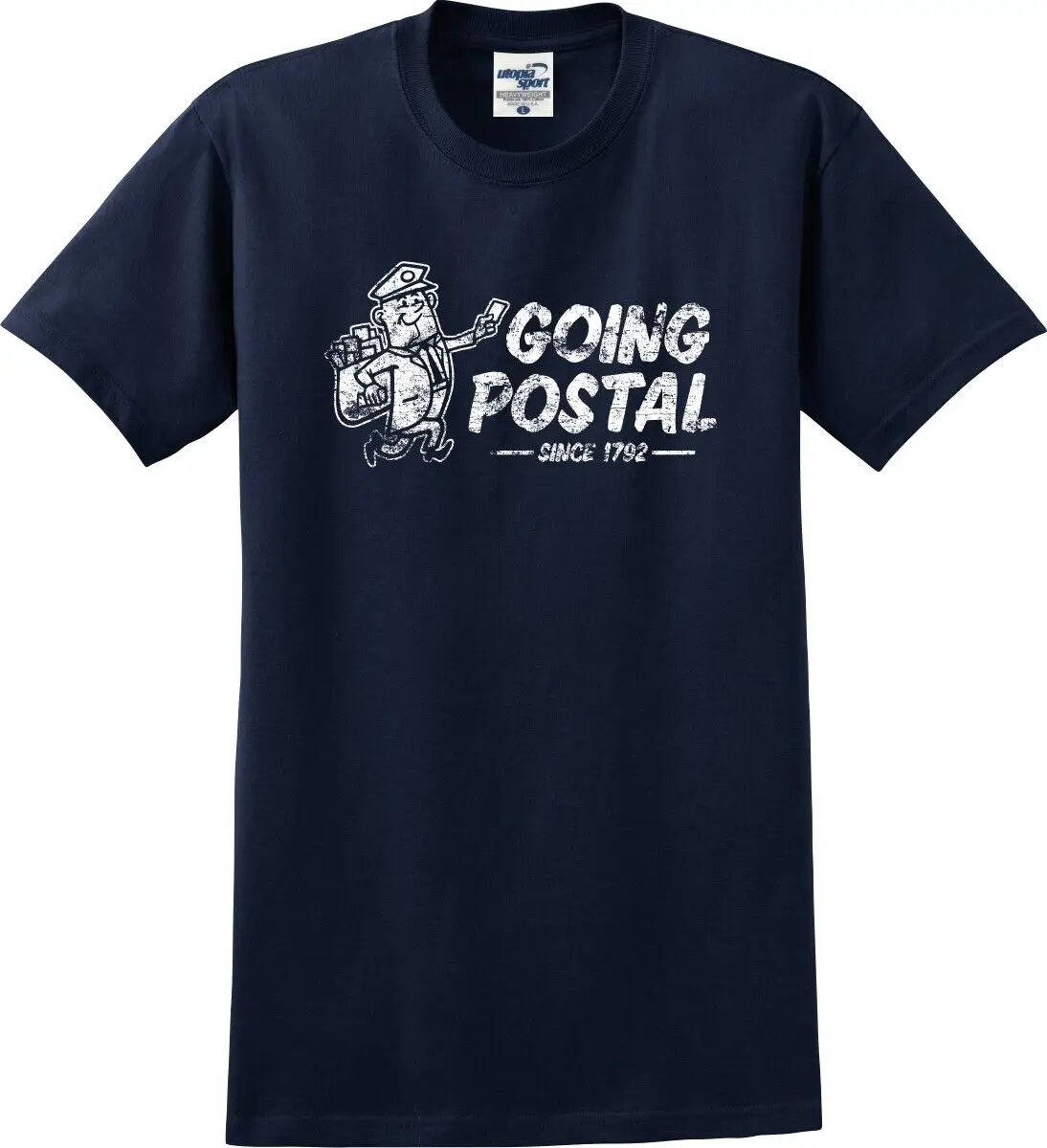 

Post Office Going Postal Funny Unisex T-Shirt Adult Regular Fit O-Necked Tees Cotton Men's Printed Tops