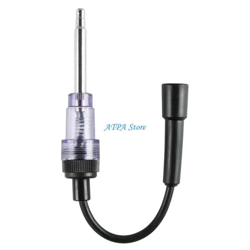 

U13C Inline Tester Plug Engine Ignition Tester Fool-Proof Pick Up Coil Armature Diagnostic Detector Tool for Car Engine