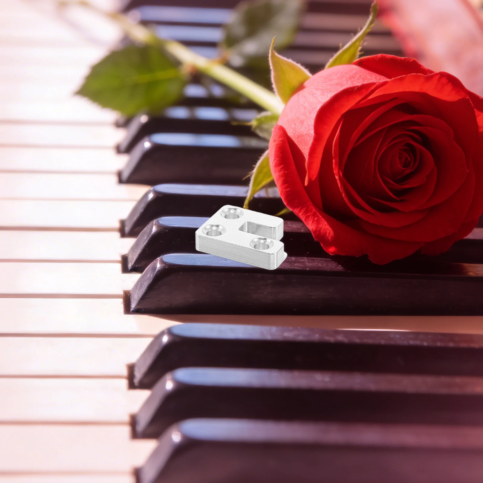 

1 Pair Upright Piano Lid Slow Close Hook Brass Hardware Heavy Duty Soft Close Mechanism Piano Lid Support Holder Repair Parts