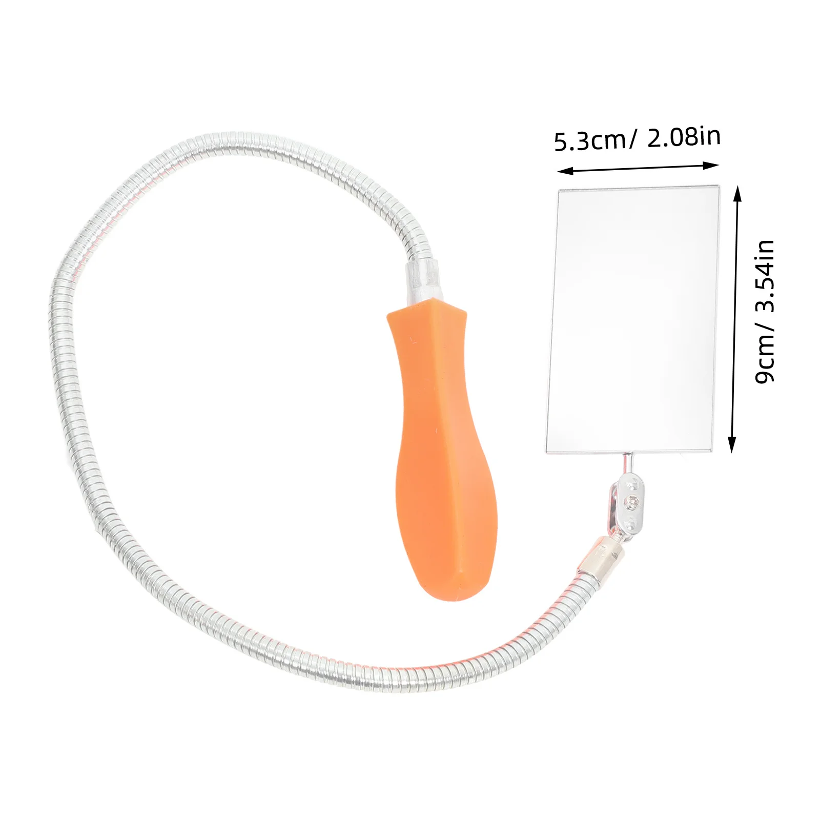 Car Underbody Inspection Mirror 360° Flexible Bendable Auto Viewing Tool For Engine Repair Mechanic Telescoping Mirror