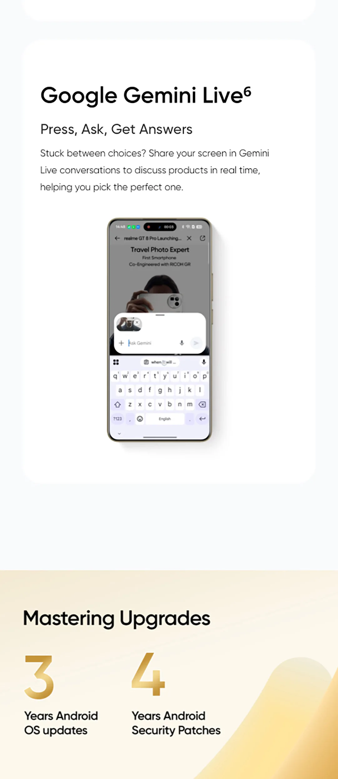 [World Premiere] realme 16 Pro Plus Smartphone Snapdragon 7 Gen 4 Chipset 200MP Camera 6.8" 144Hz Curved Display 7000mAh Battery