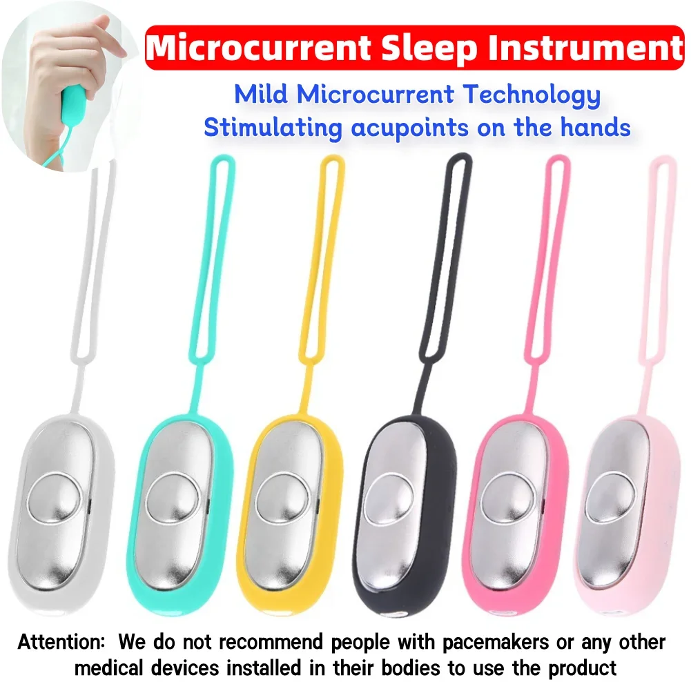 

Ручной микротоковый инструмент для улучшения глубокого сна, портативное устройство для релаксации, зарядка через USB, улучшенный артефакт бессонницы для дома