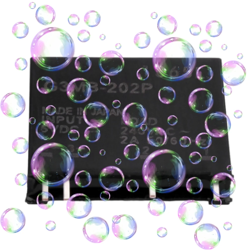 1PC 5V 12V 24V DC-AC Solid State Relay Module G3MB-202P G3MB 202P PCB SIP SSR AC 240V 2A Snubber Circuit Resistor Relay Switch