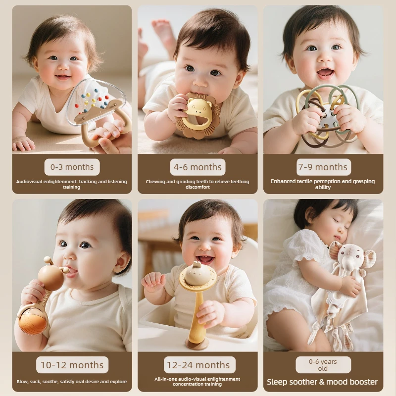 Ensemble de hochets de dentiti - Baby Rattle Toy Set avis et prix