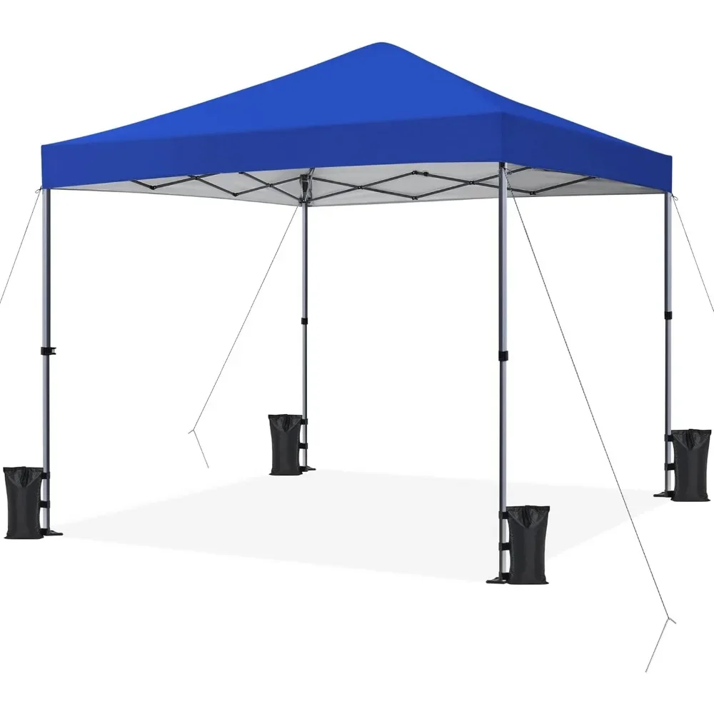 Tenda a baldacchino pop-up per 1 persona 10x10, tenda a baldacchino commerciale portatile istantanea, gazebo esterno con spinta a 1 pulsante