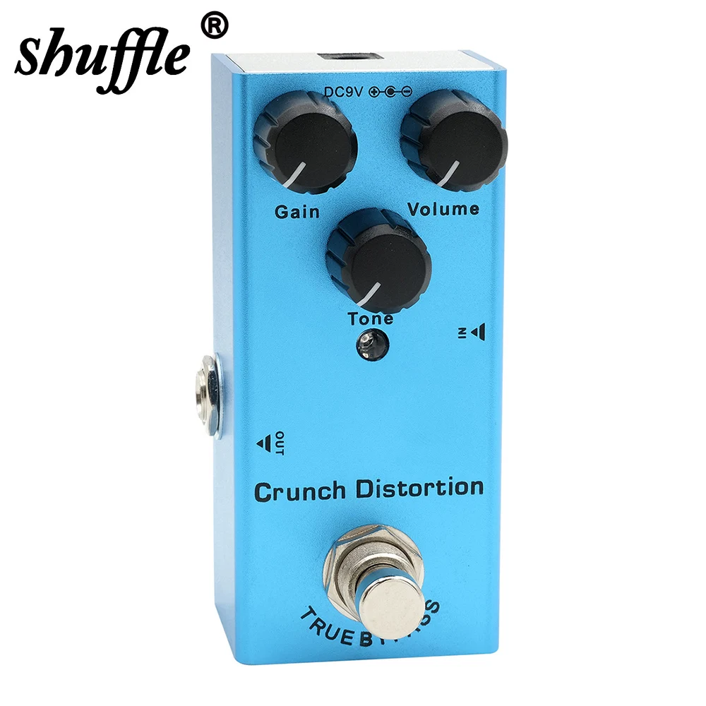 SHUFFLE Electric Guitar Pedal Vintage Overdrive Distortin Crunch Classic Chorus US Dream Phase Digital Analog Delay Tremolo