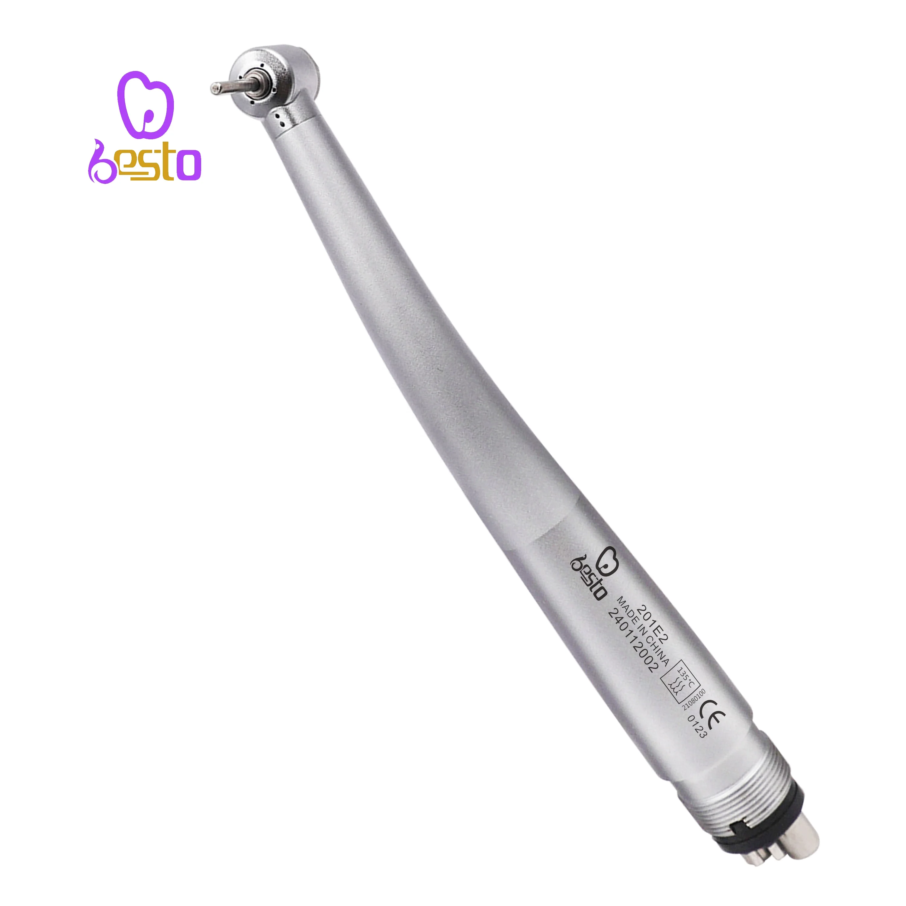 

Dent al Air Rotor High Speed Handpiece Stainless Steel Air Turbine High Speed Surgical Handpieces Mini Head 4 Hole