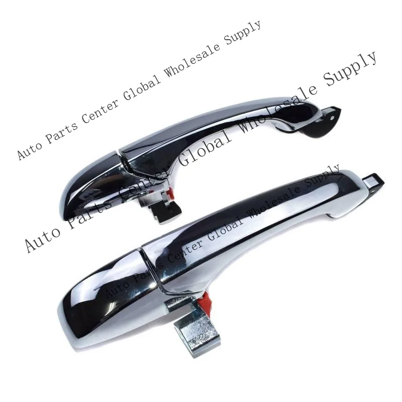L+ Rear LH & RH Exterior Door Handle Chrome For Chrysler 300 Dodge Magnum 5065801AE