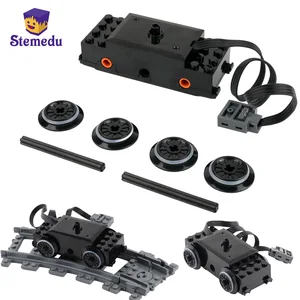 Şaft teknolojisinin parçaları çok fonksiyonlu elektrikli alet pil paketi ile uyumludur servo blokları tren elektrik motoru pf model setleri-kitleri inşaat Lego globe'un 6 büyük satışı-no. 3