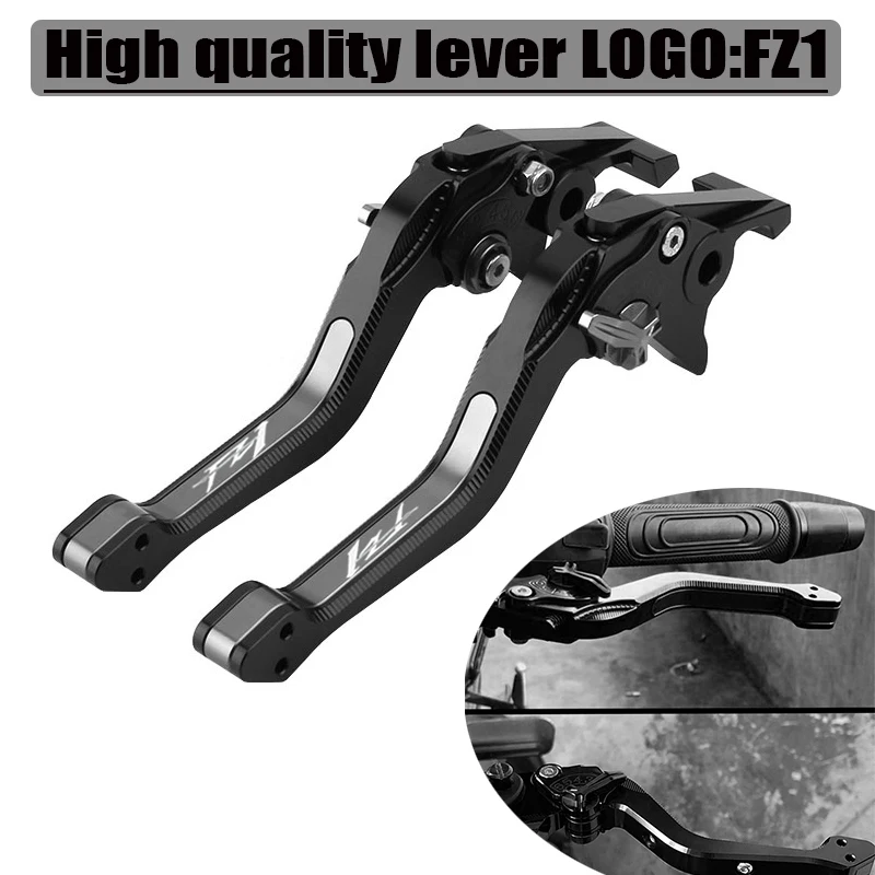 NEW High Quality Motorcycle Accessories 3D CNC Adjustable Brake Clutch Lever For YAMAHA FZ1 FZ 1 FAZER 2001-2005 2004 2003 2002