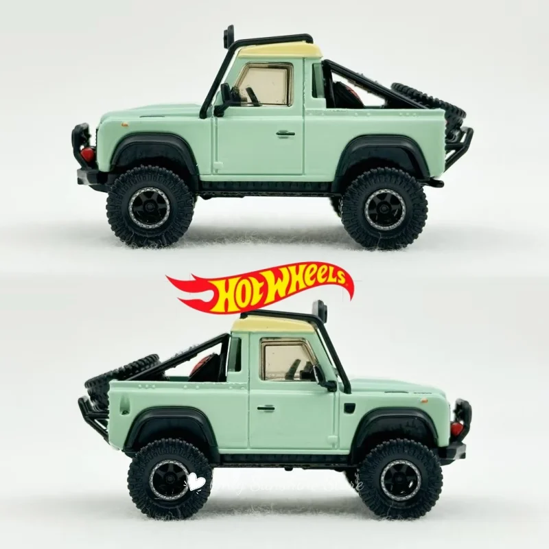 Hot Wheels Elite RLC juguete coleccionable escala 1:64 Land Rover Defender Mustang coche en miniatura de aleación Ford HGW13 RLC Land Rover HGW12