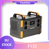 Flashfish F132 1000W Portable Power Station, 1041.6Wh/327600mAh LiFePo4 Battery Solar Generator, 230V AC Outlet, 19 Outputs