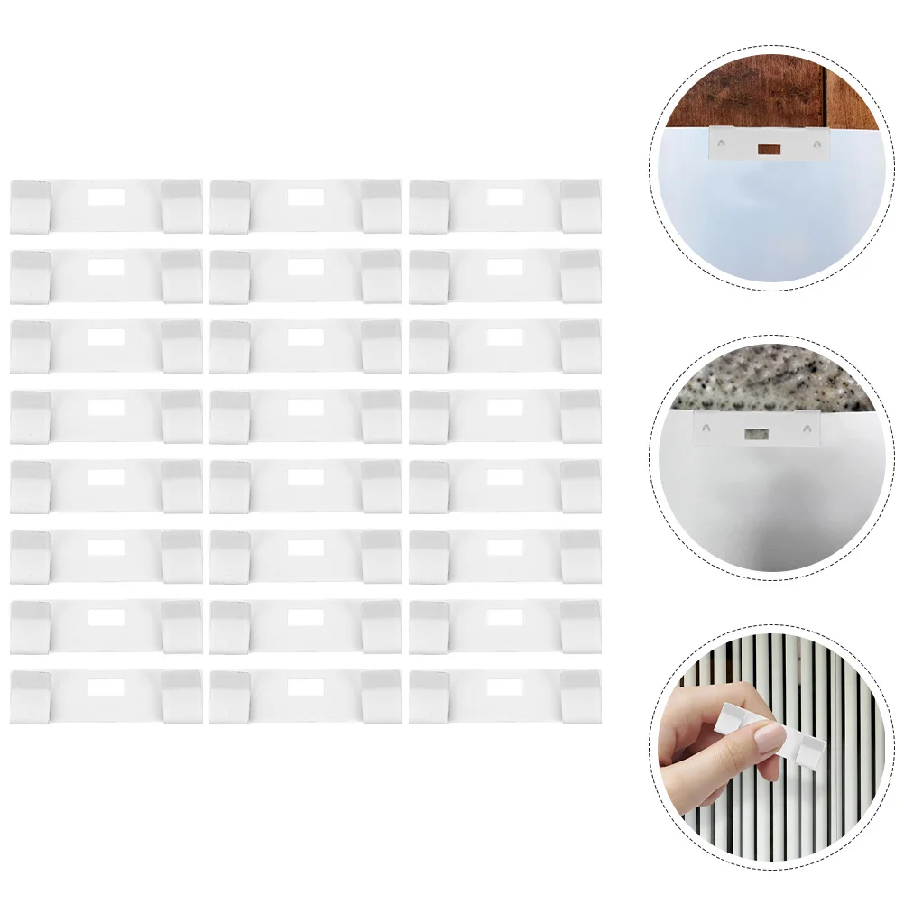 

24Pcs Vertical Blind Repair Kit Sturdy Practical Functions Linen Cloth Metal Blinds Spares Easy DIY Blind Repair