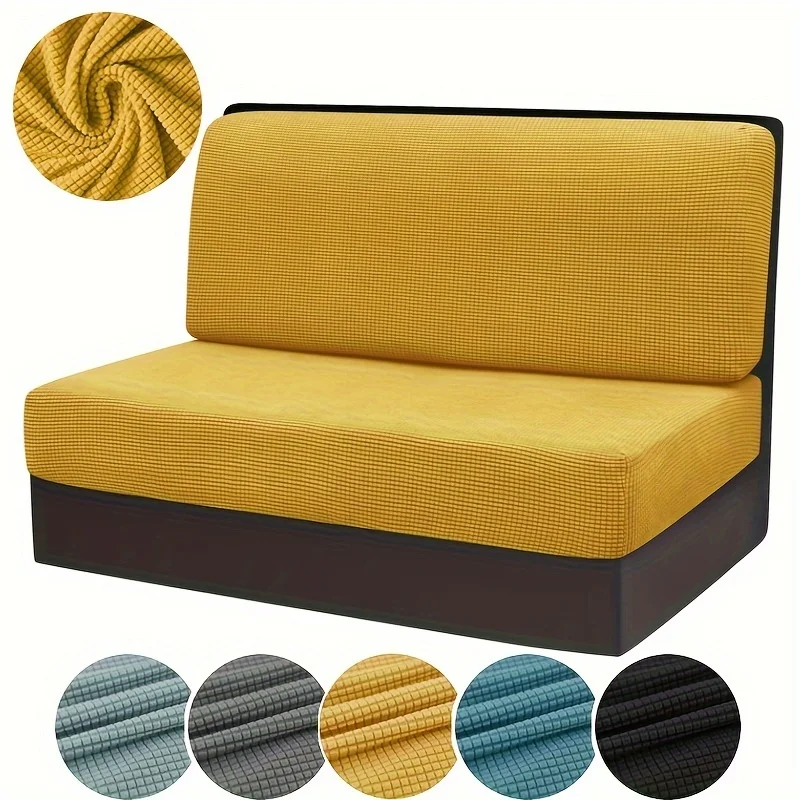 2 teile/satz Polar Fleece RV Abdeckungen Elastische Spandex Sofa Abdeckung Stretch Sitz Schonbezüge Auto Camper RV Dinette Kissen Stuhl Abdeckungen