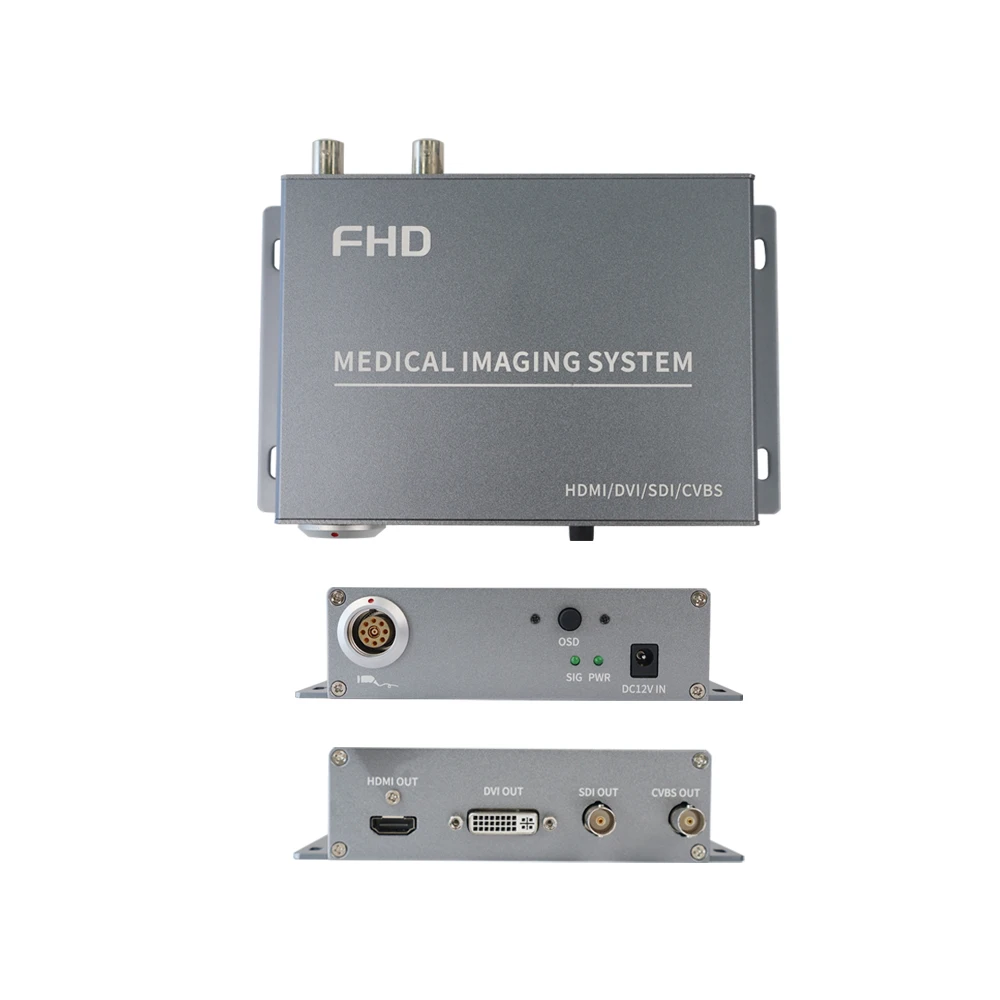 

Tuyou Portable 4-Port FHD Endoscope Converter Box for ENT Laparoscopy Pet Checking