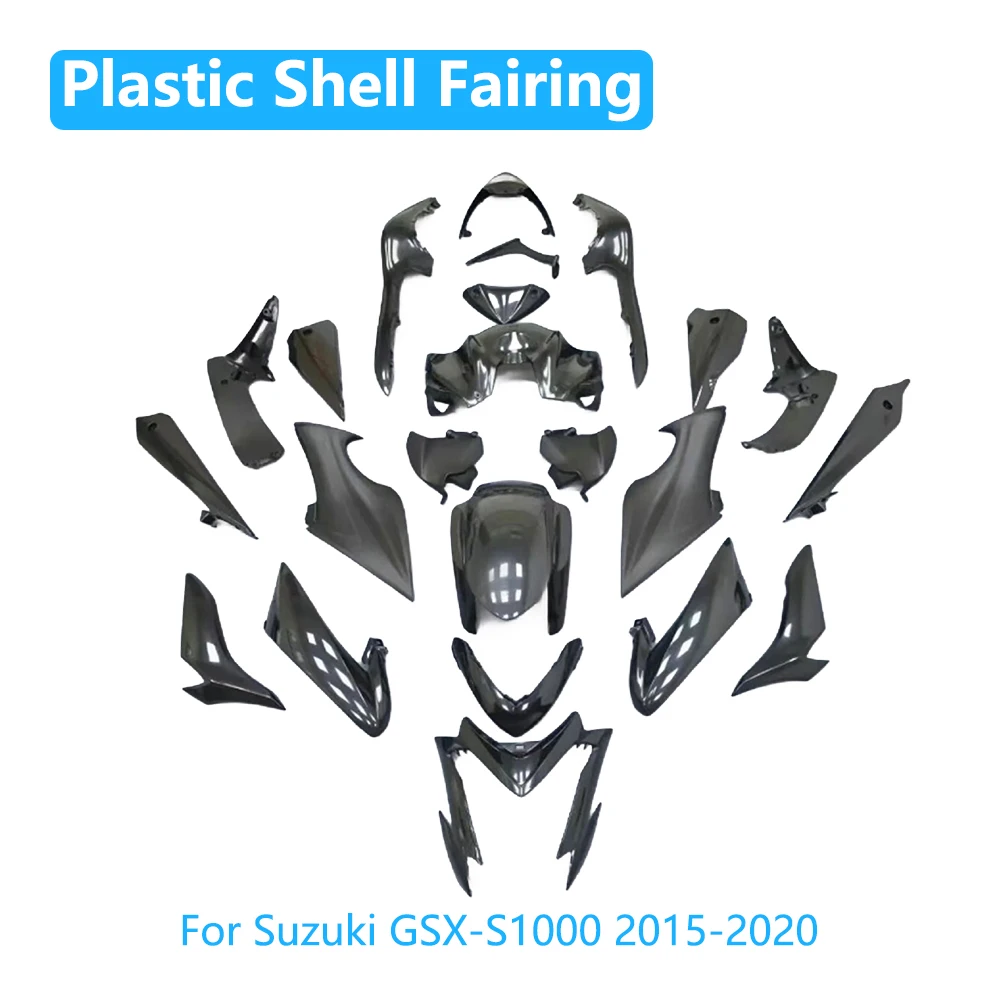 

For Suzuki GSX-S1000 GSXS1000 GSXS 1000 2015-2020 Motorcycle ABS Plastic Shell Fairing Bodywork Kit Panel Set Accessories
