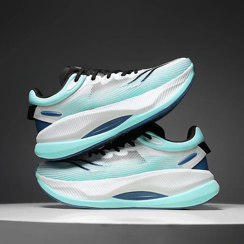 New Professional Running Shoes For Adults And Students Anti-Slip Wear-Resistant Speed Competition Net Cloth Sports Shoes For Men