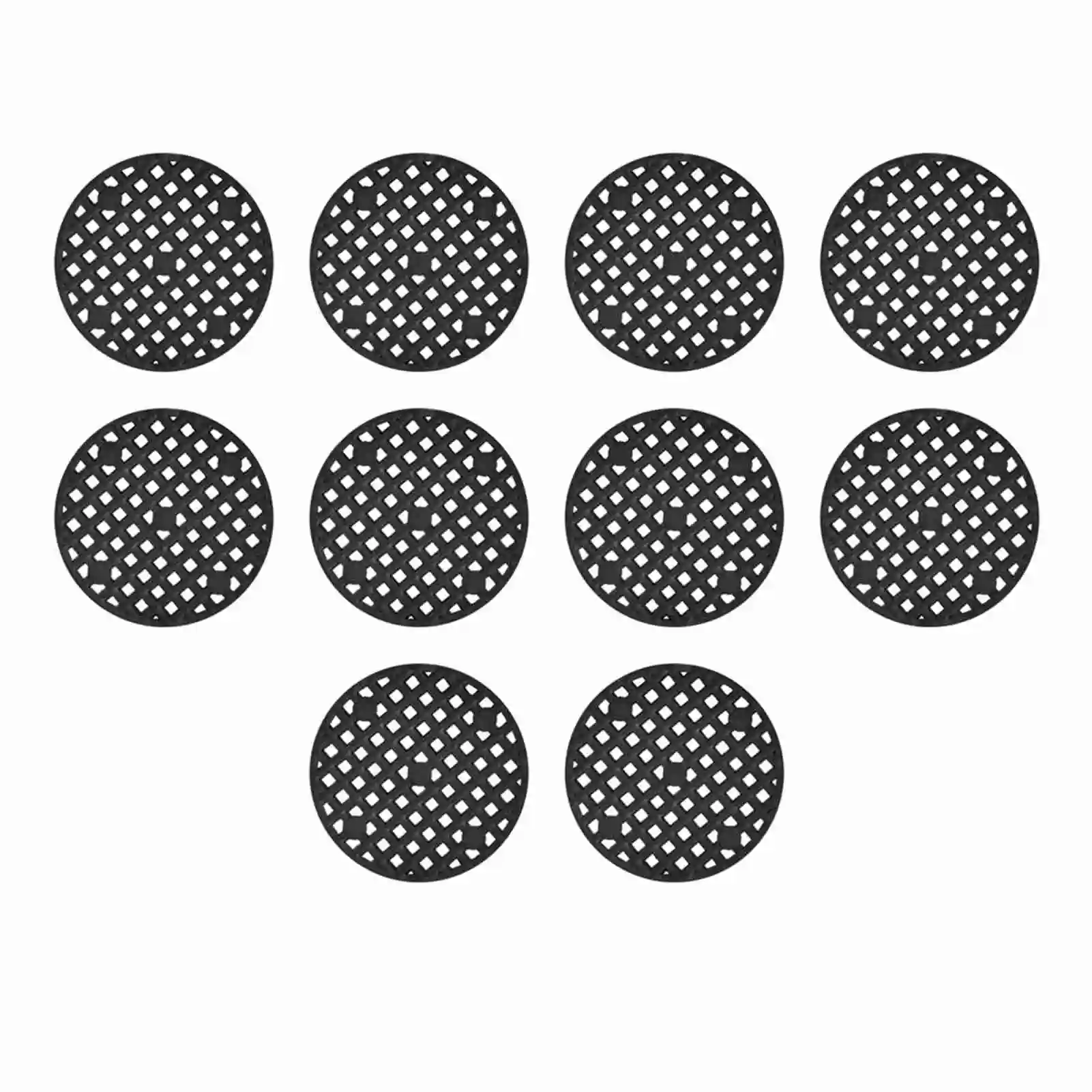 

10Pcs Flower Pot Hole Mesh Pad Flower Pot Bottom Round Mesh Gasket Plant Potting Bonsai Bottom Grid Mat Flower Pot Pad 4.5cm Dia
