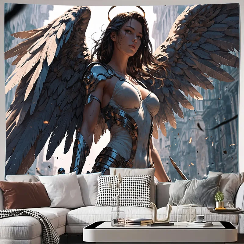 Fantasy Wings Wall Art 3D Printed Home Decor Poster for Living Room Decoration High Definition Prints