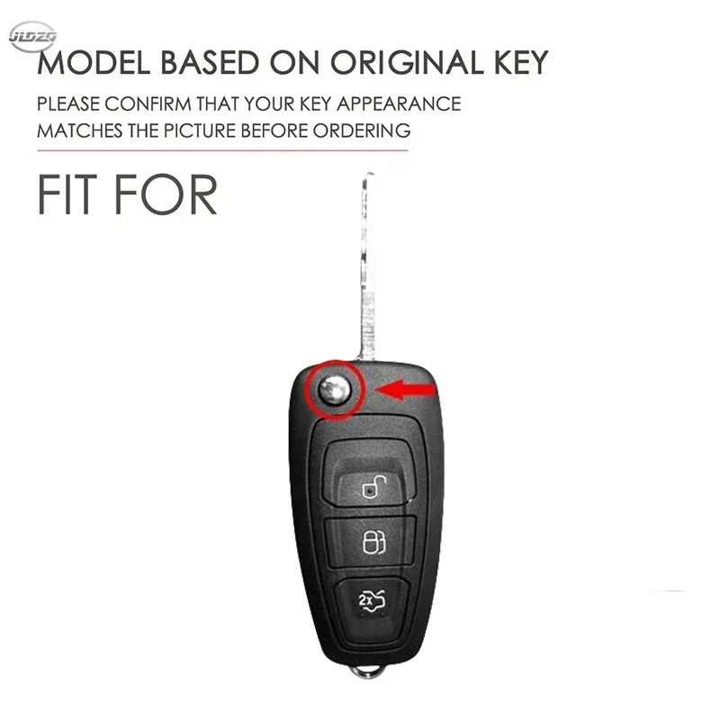 3 Button Silicone Car Remote Key Fob Cover Case For Ford Ranger C-Max S-Max Focus MK3 Galaxy Mondeo Transit Tourneo Custom