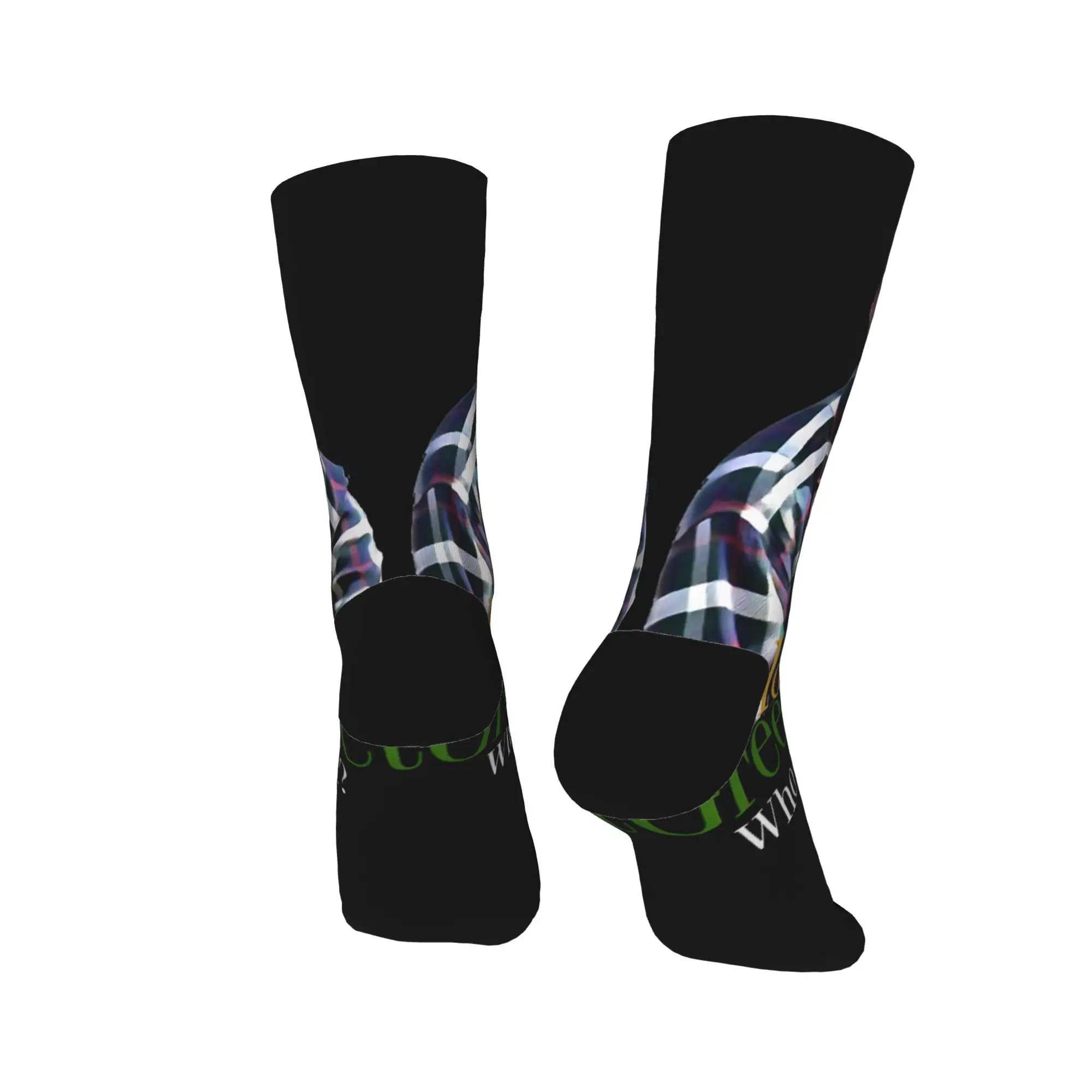 Happy Gilmore Movie Stockings  Printed Modern Socks Winter Non Skid Socks Couple Outdoor Sports Medium Soft Socks