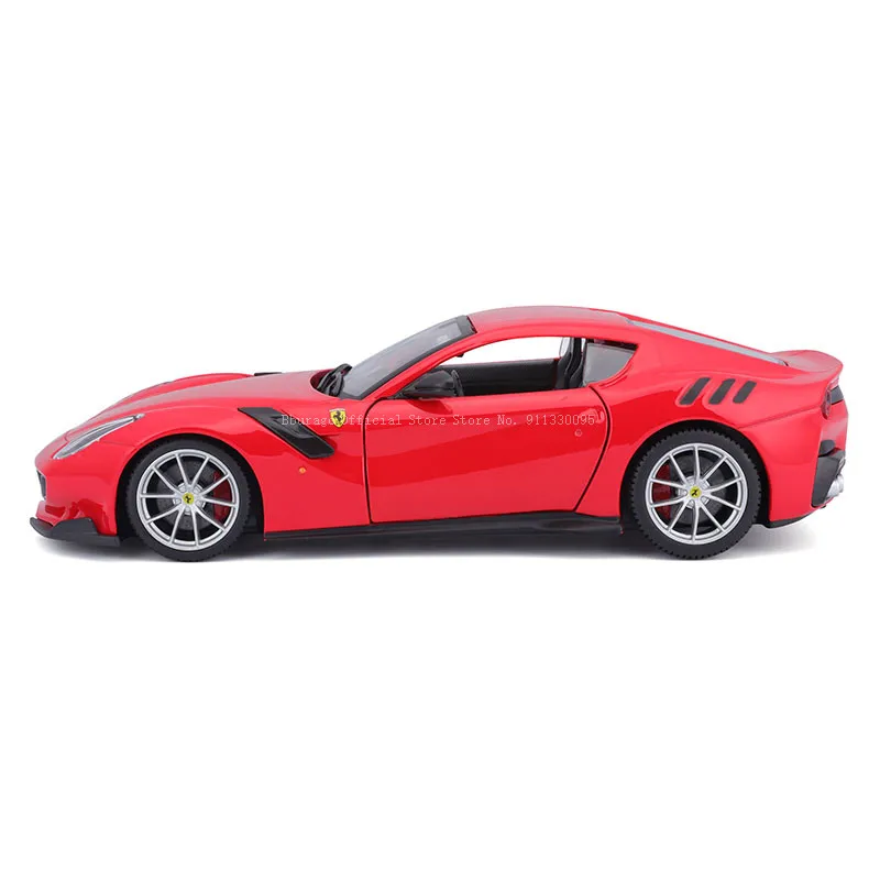 Bburago 1:24 Genuine Ferrari F12 TDF Car Model Die Casting Metal Children\'s Toy Boyfriend Gift Simulation Alloy Collection