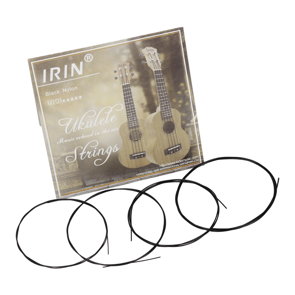 Corda professionale per Ukulele IRIN U100/ U101/ U102/U103/U104 corda di colore in Nylon trasparente parti di ricambio per corde per Ukulele