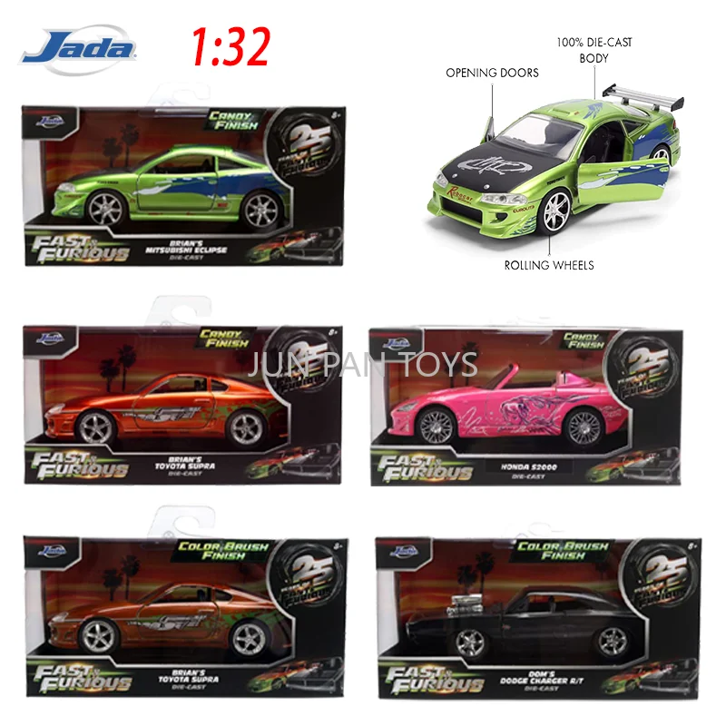Original Jada Fast & Furious 1:24 Die-Cast Car Model