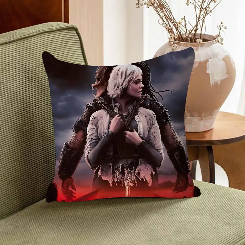 P-Predator Badlands سادات الفراش المنزلي غطاء وسادة للديكور الزفاف كيس وسادة فائق النعومة #2