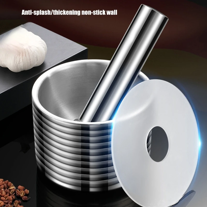 Stainless Steel Mashers Practical Crusher With Comfortable Grip For Daily Use Dropship