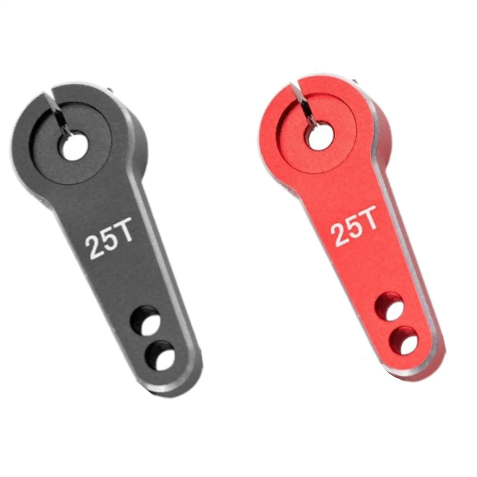 1/10 RC Car 25T Servo Arm Spare Parts Metal RC Servo Arm for Axial Model Car