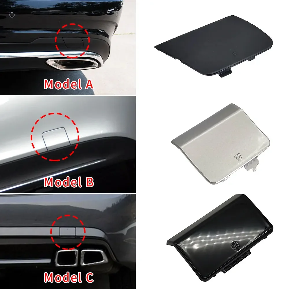Rear Bumper Tow Hook Cover Cap Replacement Accessory Fits E200 E230 E250 E260 E300 E350 E63 AMG Models For Mercedes W212 E Class