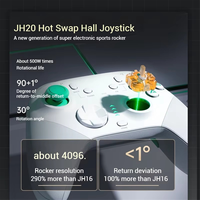 Hot Swap Joystick for MACHENIKE G6Pro G5Pro V2/ThundeRobot G80 Game Controller JH20 Hall Joystick Black G