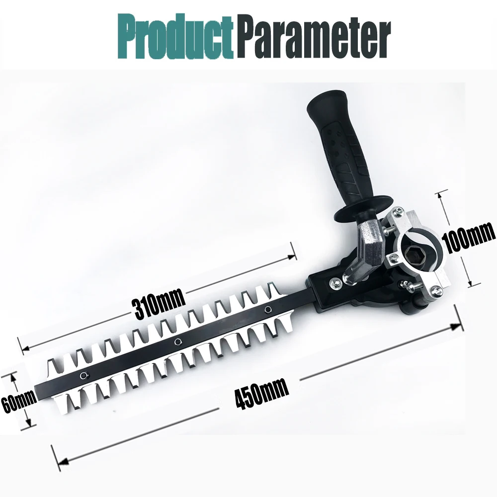 Hedge Trimmer Pruning Tools Angle Grinder Refit Garden Pruning Machine Tool Garden Home Compatible with 110 115 Type Angle Grind
