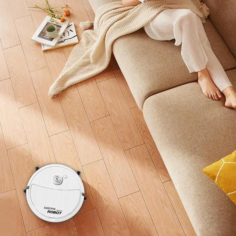 Mop Robot ricaricabile straccio e spazzamento Robot intelligente aspirapolvere forniture per la pulizia della casa per balcone cucina corridoio